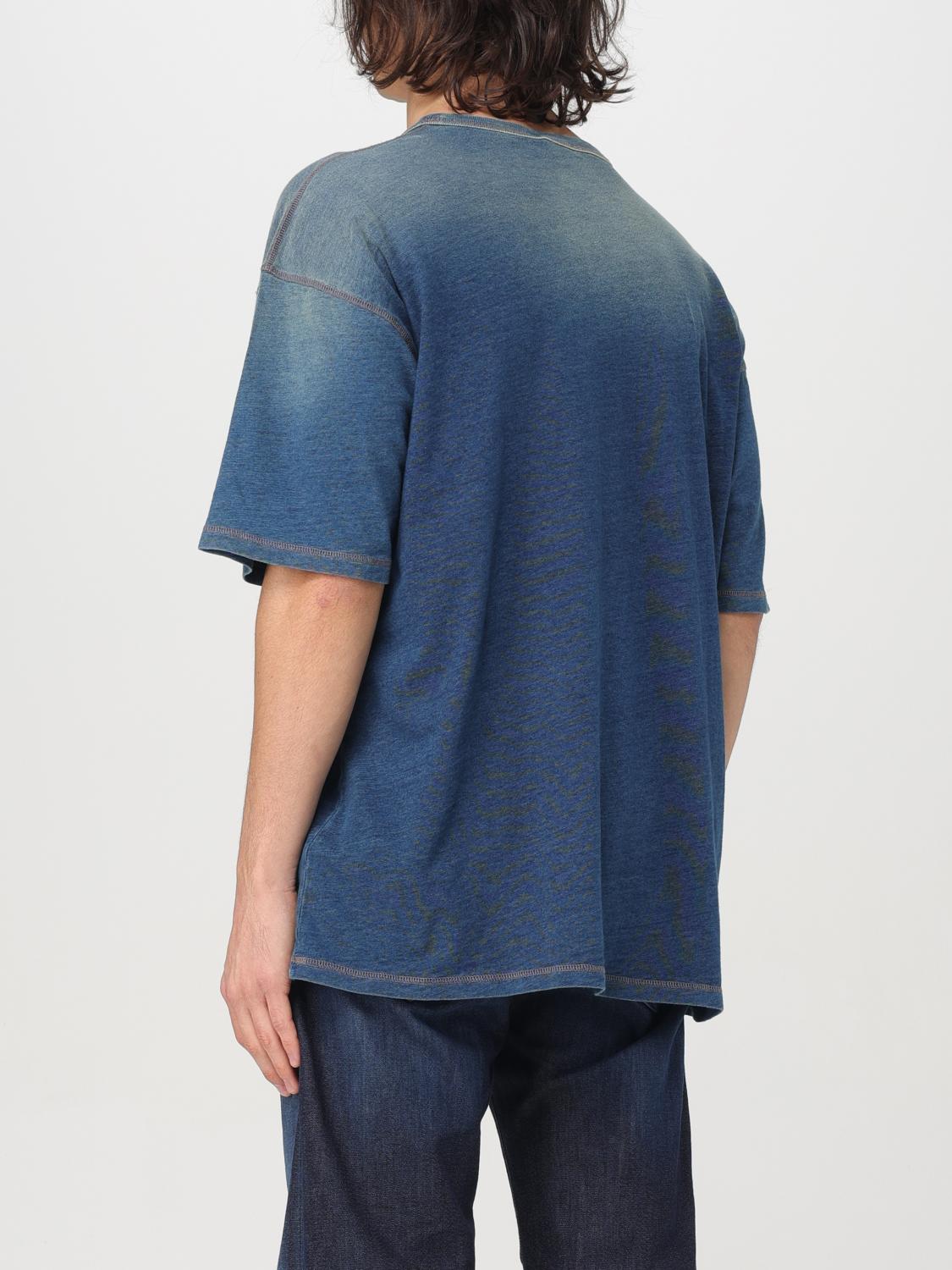 DIESEL T-SHIRT: T-shirt men Diesel, Blue - Img 3