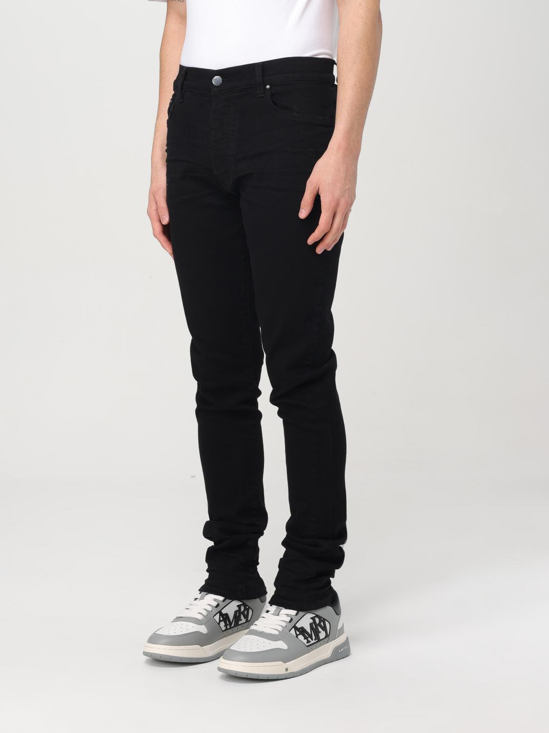 AMIRI JEANS: Jeans hombre Amiri, Negro - Img 4