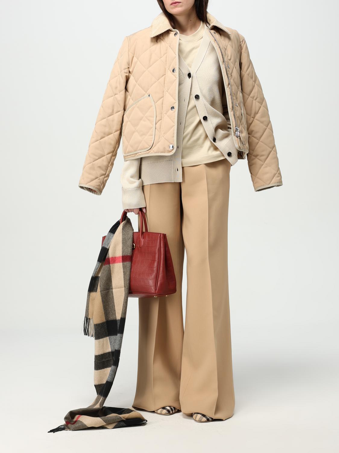 BURBERRY SCHAL: Schal damen Burberry, Beige - Img 4