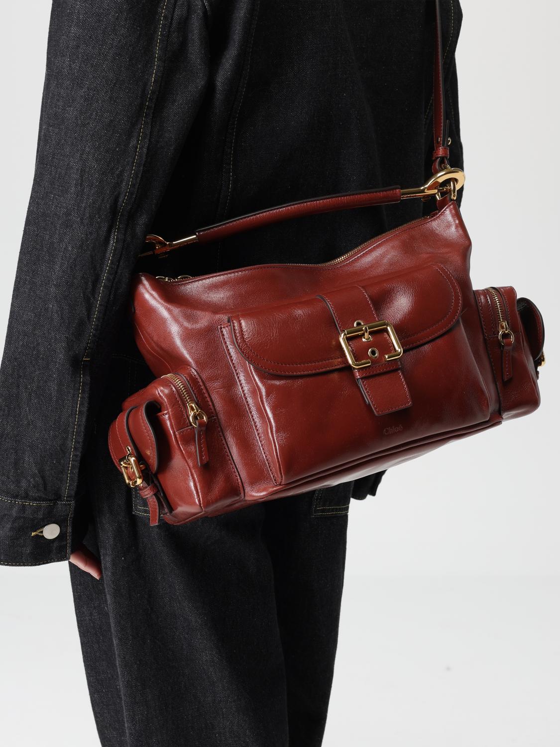 CHLOÉ BOLSO DE MANO: Bandolera mujer ChloÉ, Rojo - Img 2