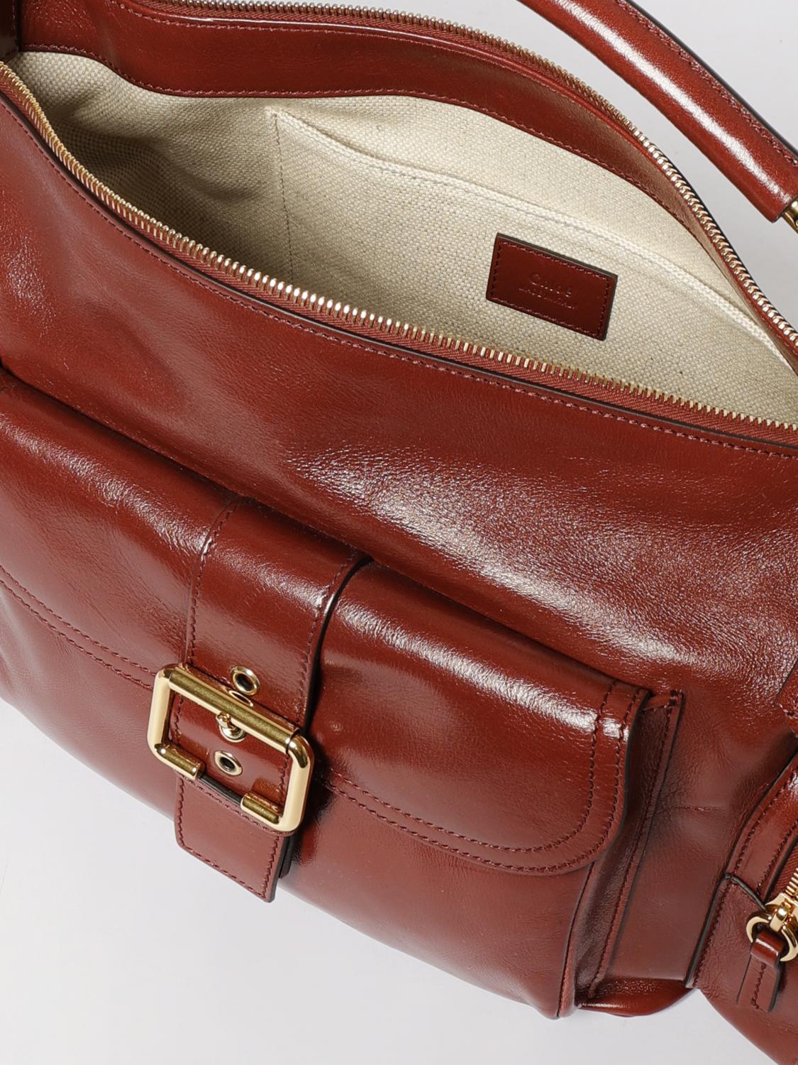 CHLOÉ BOLSO DE MANO: Bandolera mujer ChloÉ, Rojo - Img 5