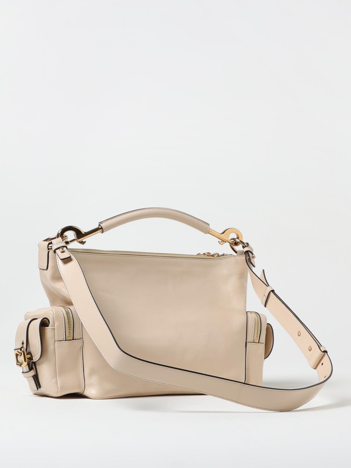 CHLOÉ HANDTASCHE: Umhängetasche damen ChloÉ, Beige - Img 3