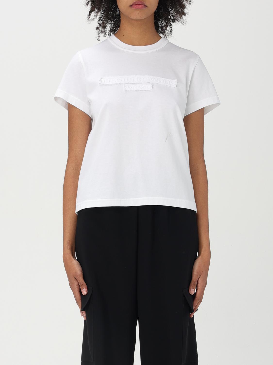 ALEXANDER WANG T-SHIRT: T-shirt woman Alexander Wang, White - Img 1