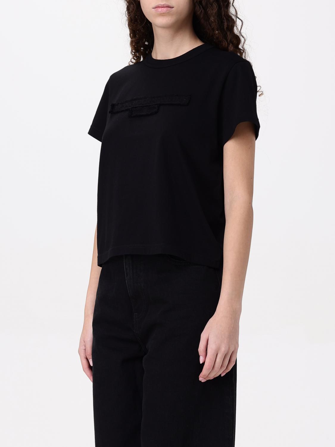 ALEXANDER WANG T-SHIRT: T-shirt woman Alexander Wang, Black - Img 3