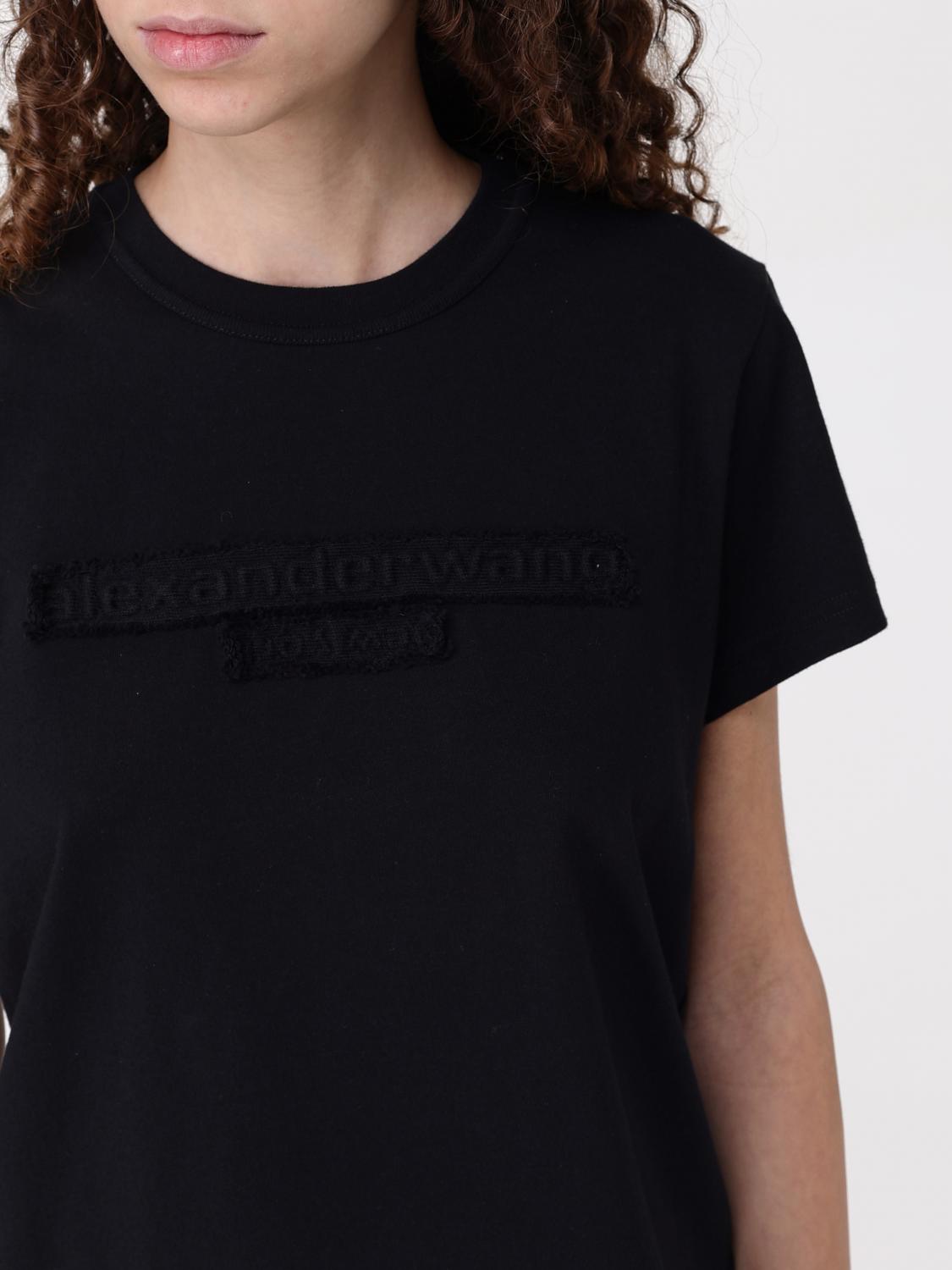 ALEXANDER WANG T-SHIRT: T-shirt woman Alexander Wang, Black - Img 4