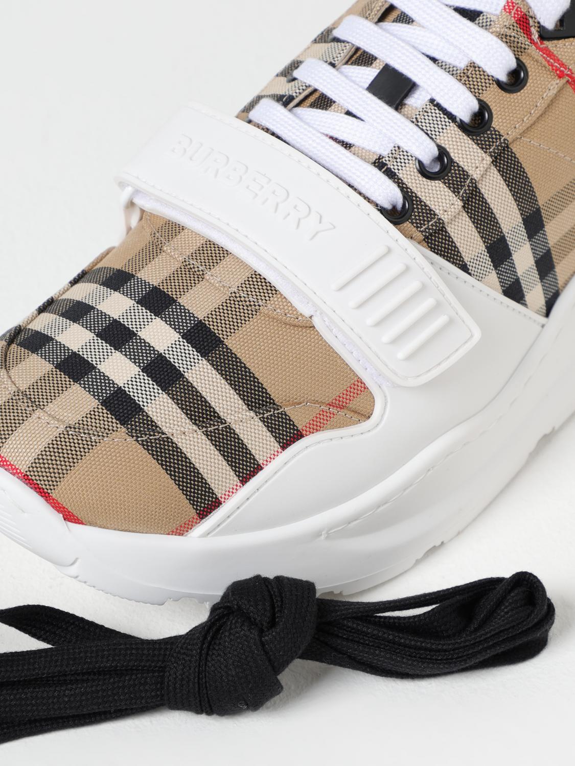 BURBERRY SNEAKERS: Sneakers men Burberry, Beige - Img 4