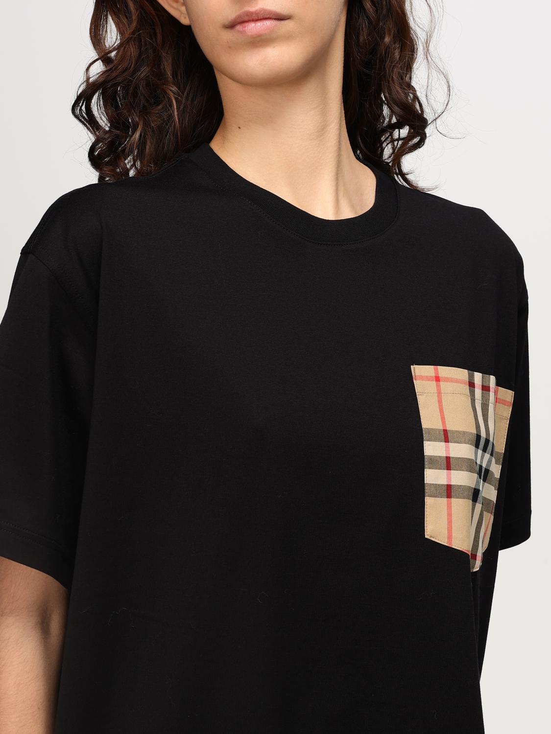 BURBERRY T-SHIRT: T-shirt woman Burberry, Black - Img 5