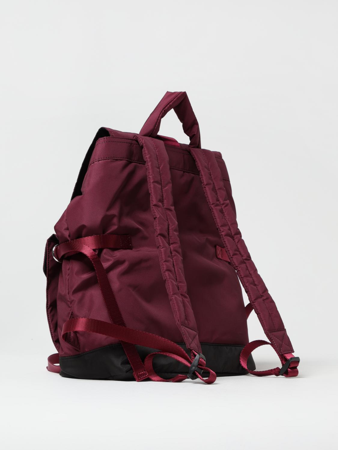 GANNI BACKPACK: Backpack woman Ganni, Burgundy - Img 2