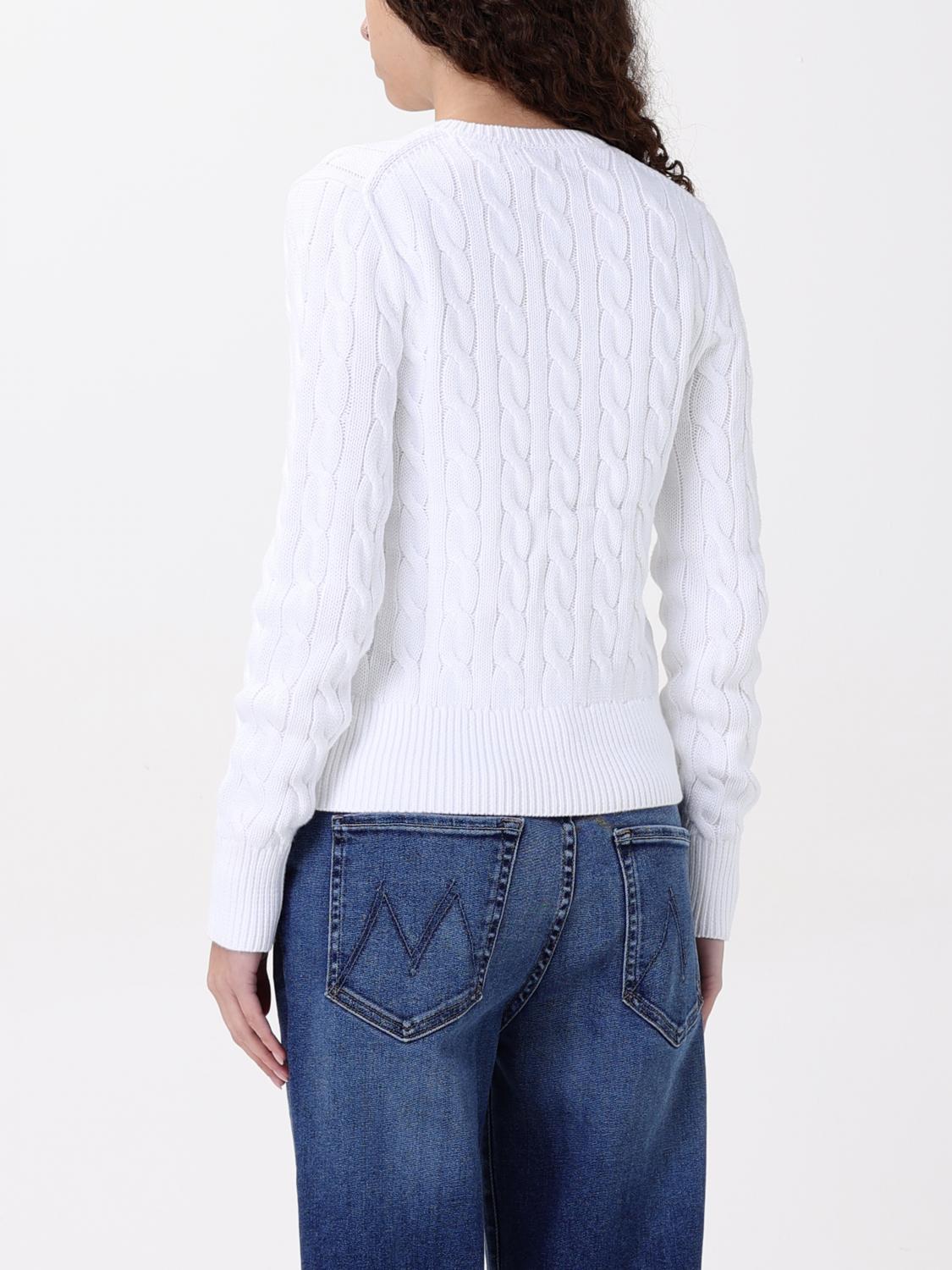 POLO RALPH LAUREN CARDIGAN: Sweater woman Polo Ralph Lauren, White - Img 2