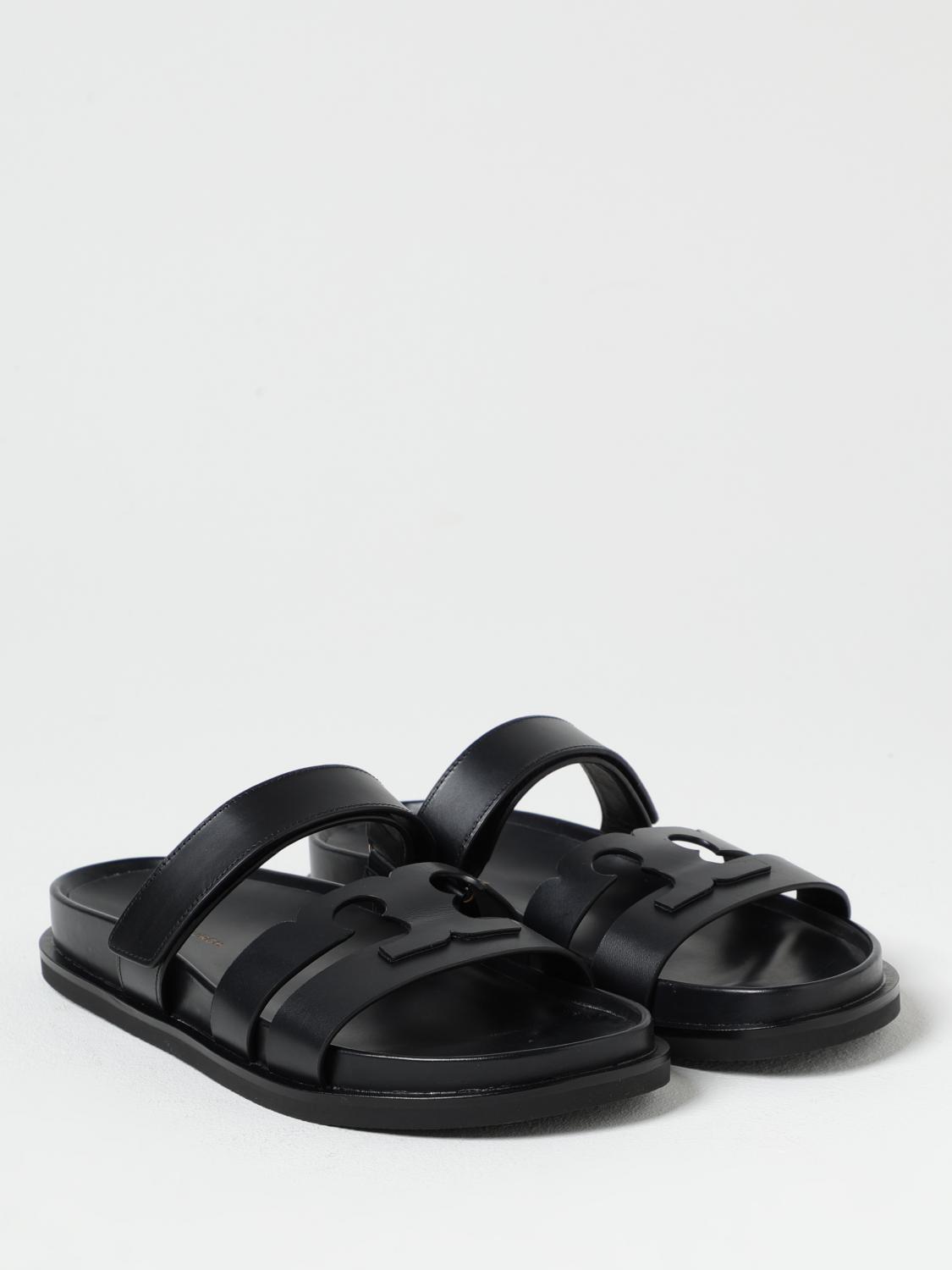 TORY BURCH FLAT SANDALS: Shoes woman Tory Burch, Black - Img 2