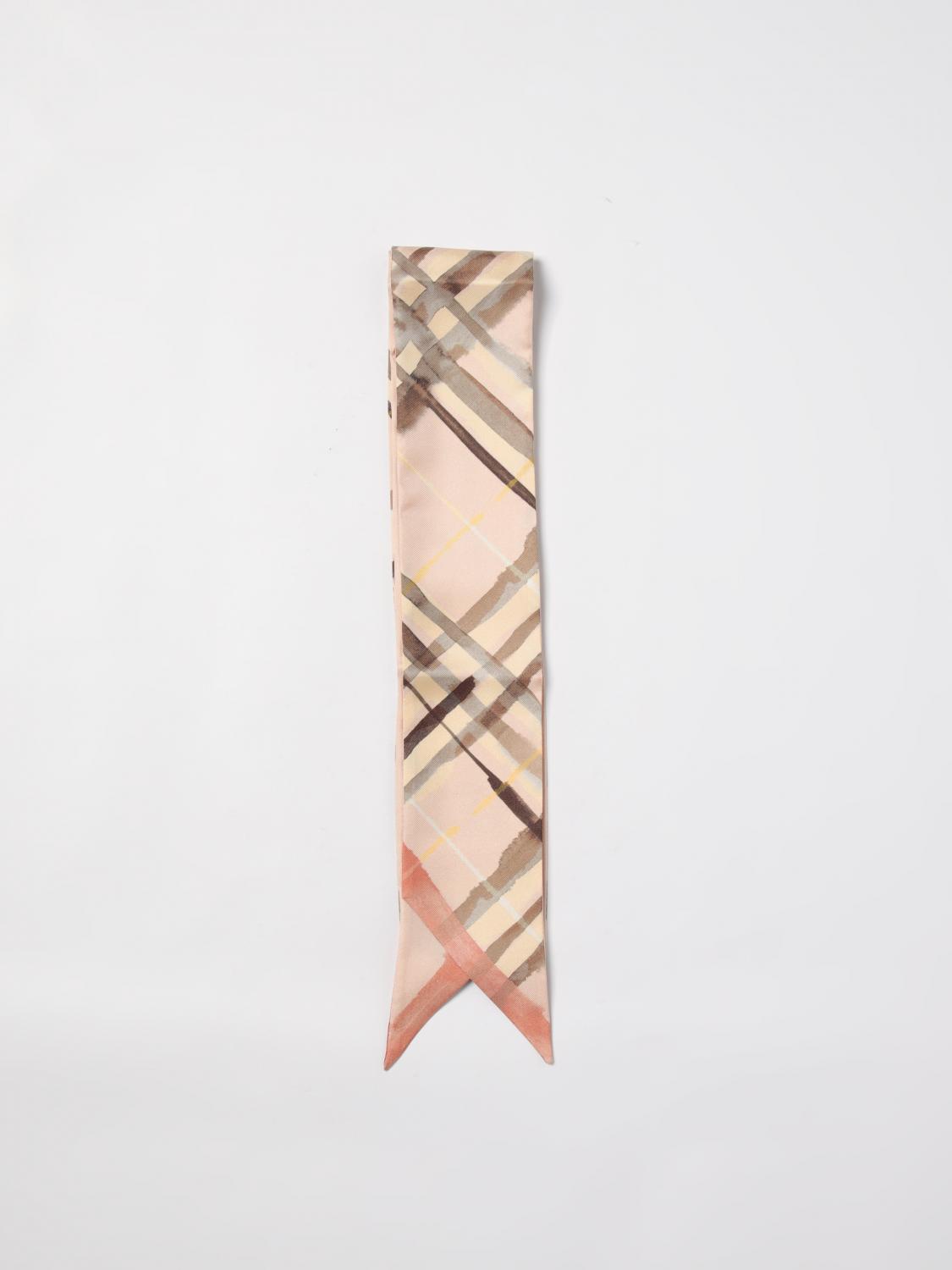BURBERRY SEIDENTUCH: Schal damen Burberry, Beige - Img 1