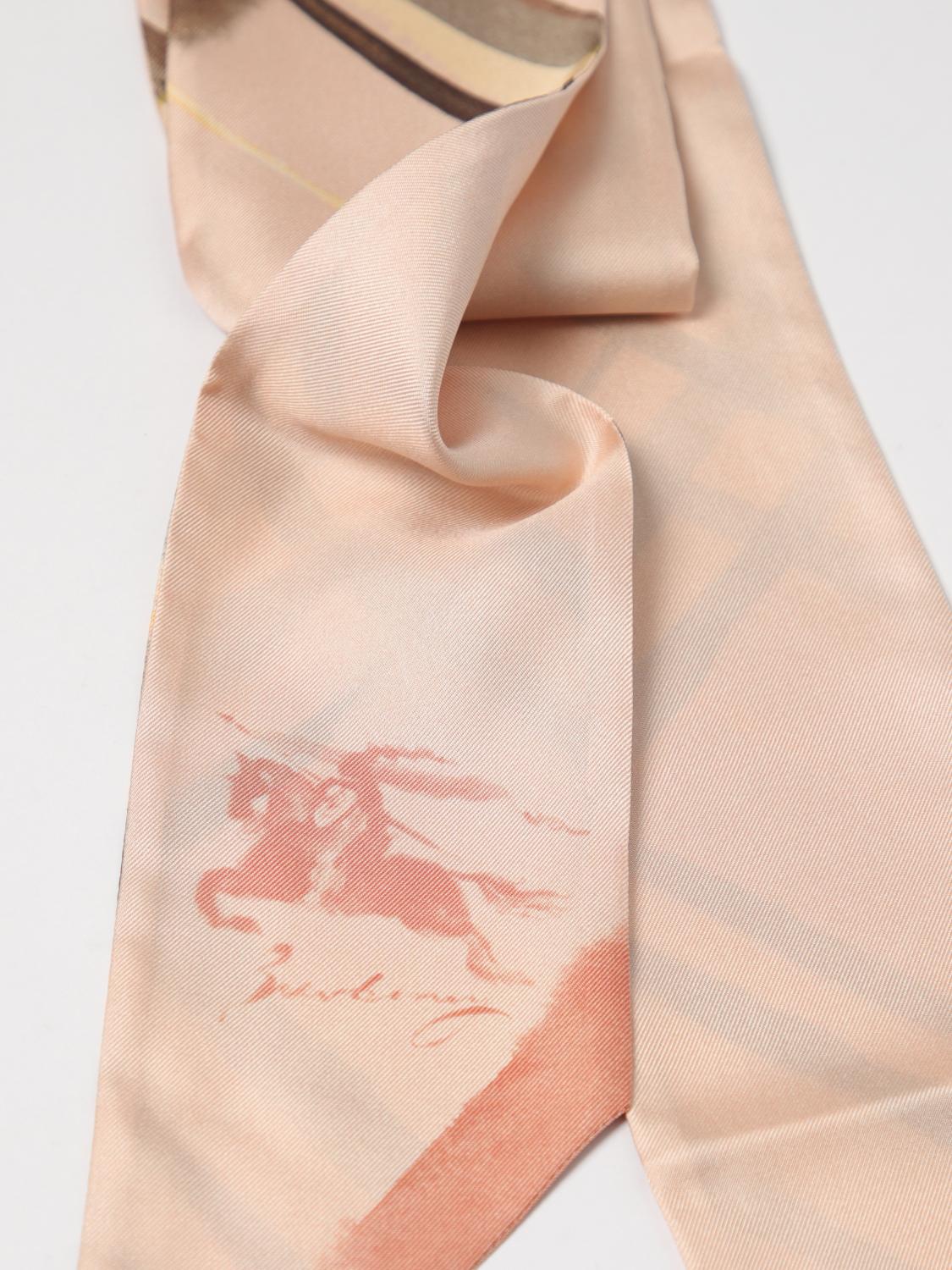 BURBERRY SEIDENTUCH: Schal damen Burberry, Beige - Img 3