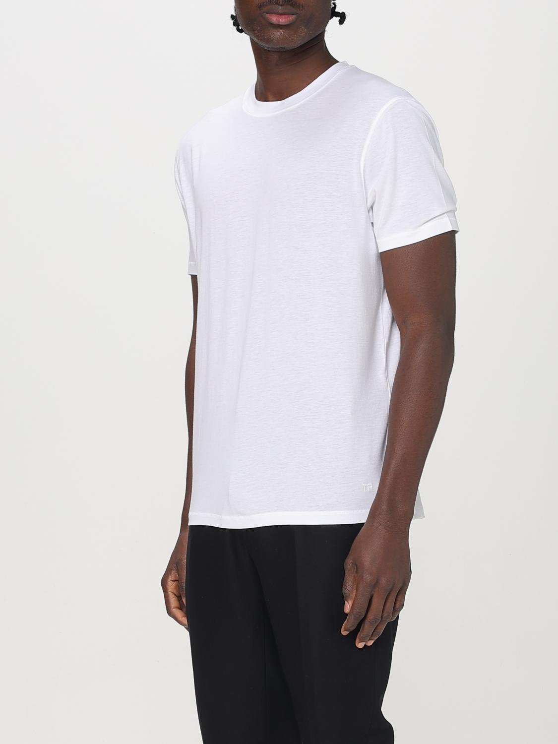 TOM FORD T-SHIRT: T-shirt men Tom Ford, White - Img 4