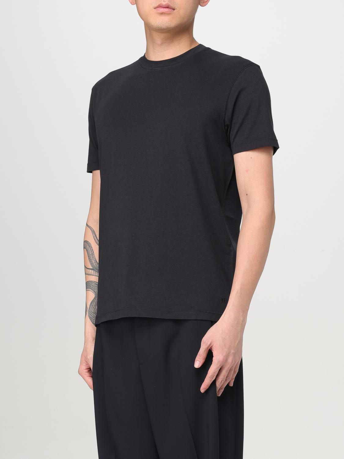 TOM FORD T-SHIRT: T-shirt men Tom Ford, Black - Img 3