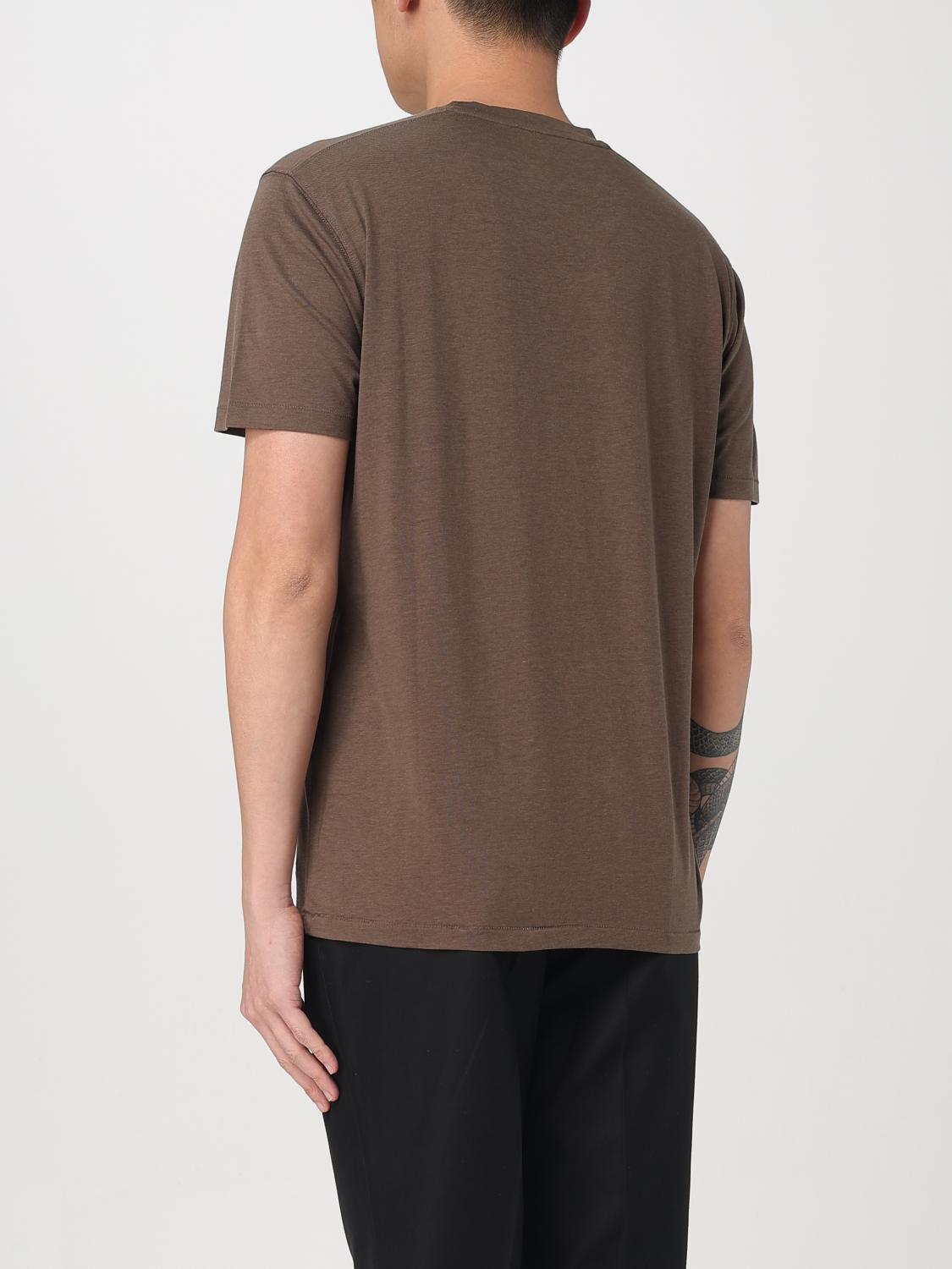 TOM FORD T-SHIRT: T-shirt men Tom Ford, Brown - Img 3