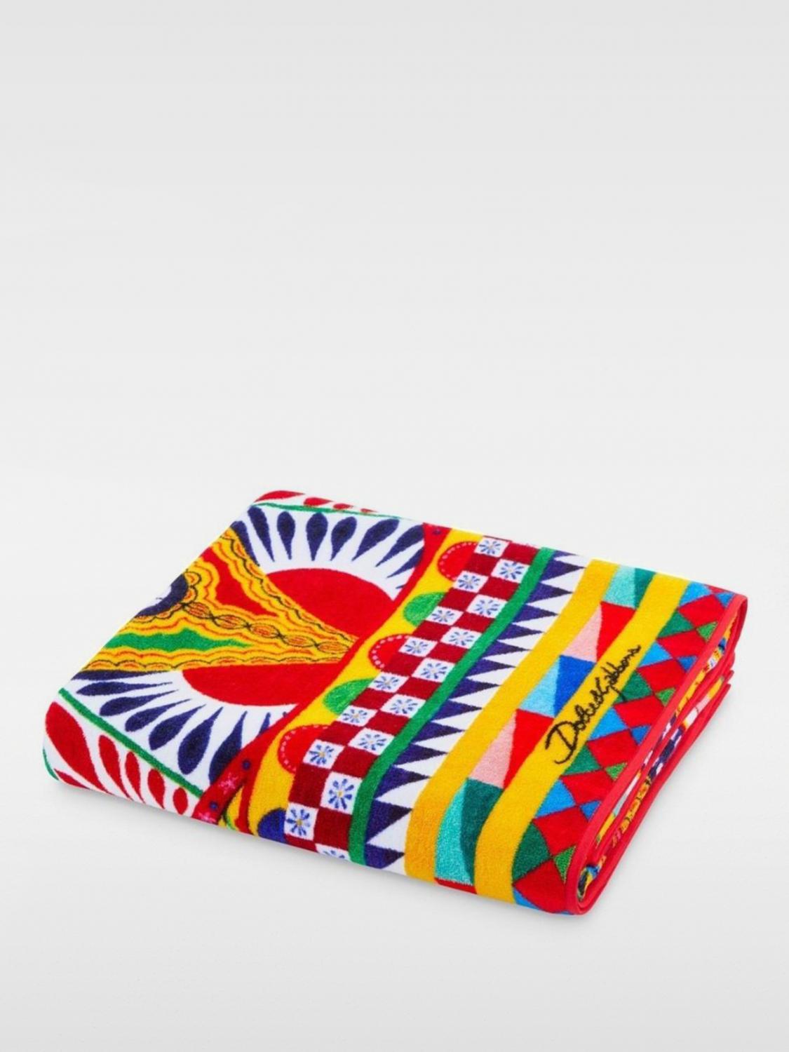 D&G DOLCE & GABBANA BATH AND BEACH TOWELS: Kitchen accessories lifestyle D&g Dolce & Gabbana, Multicolor - Img 1