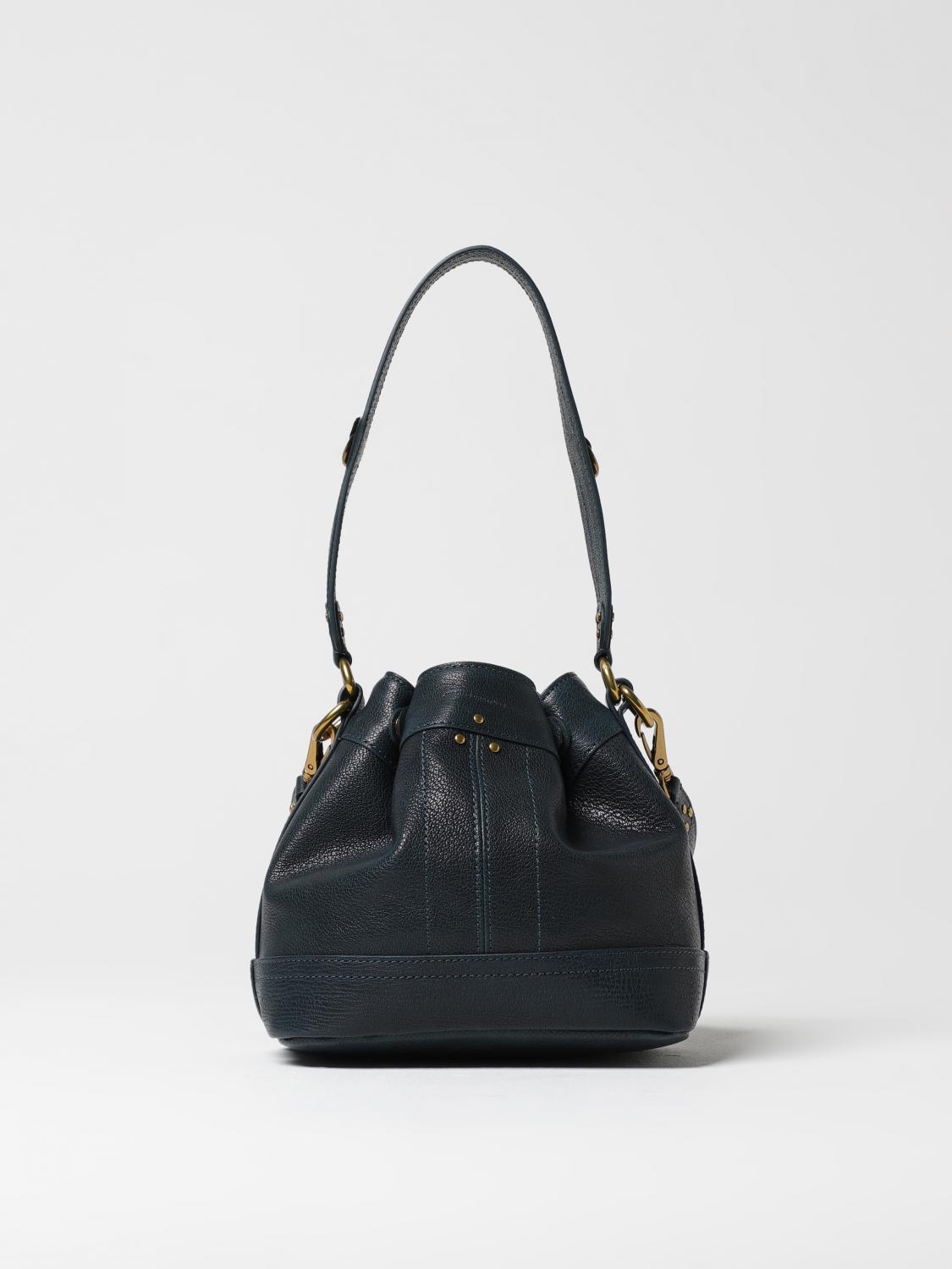 JEROME DREYFUSS HANDBAG: Handbag woman Jerome Dreyfuss, Petroleum Blue - Img 1