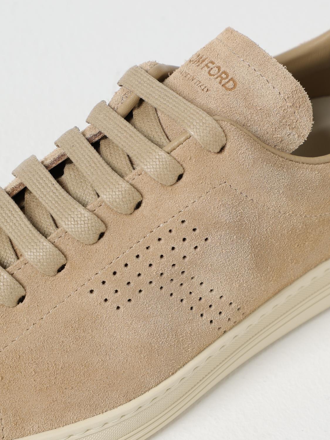 TOM FORD SNEAKERS: Sneakers men Tom Ford, Beige - Img 4