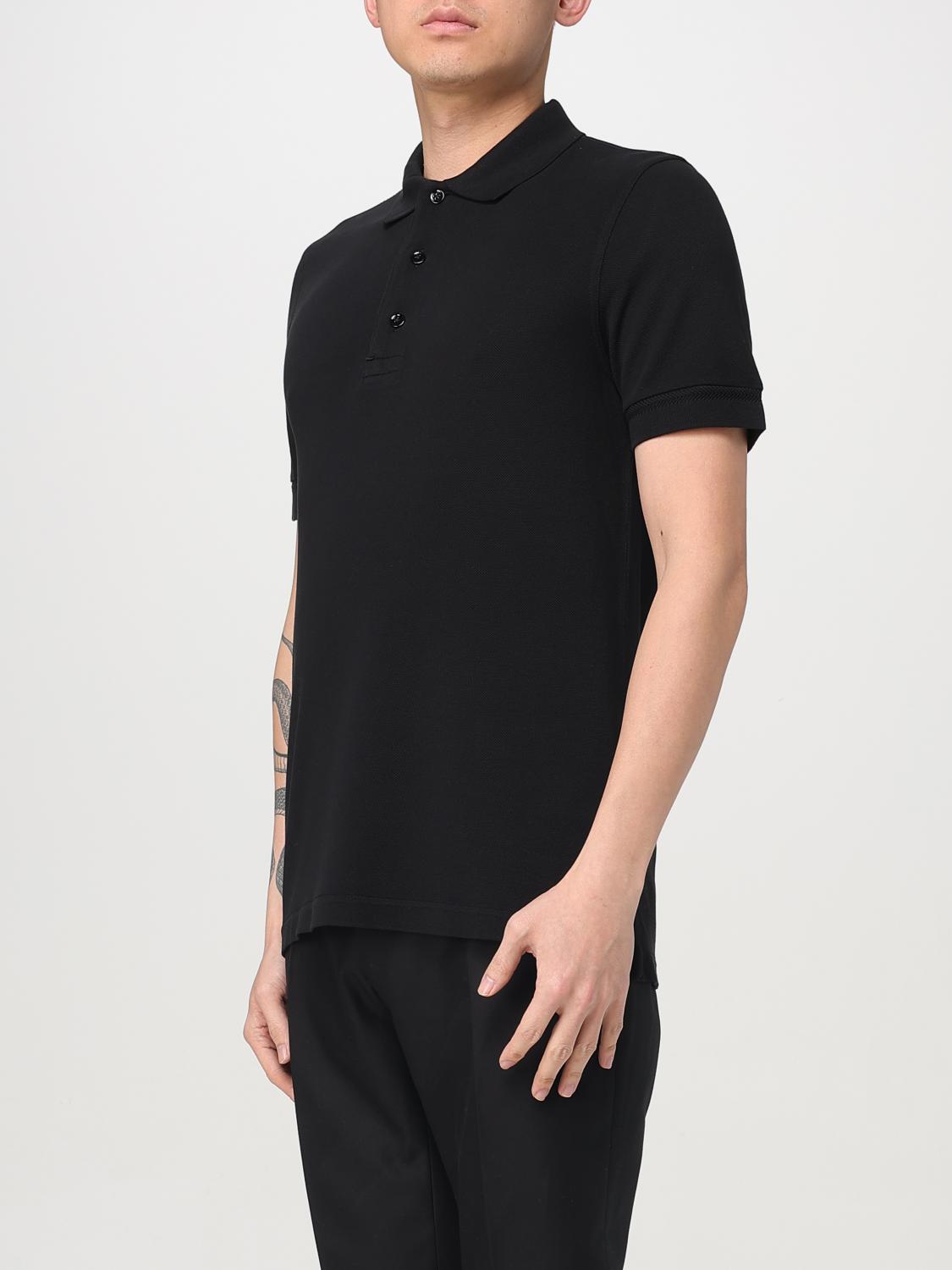 TOM FORD POLO SHIRT: T-shirt men Tom Ford, Black - Img 4