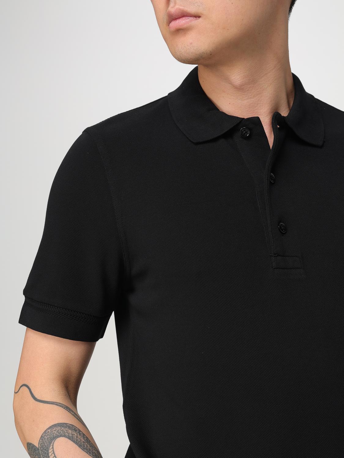 TOM FORD POLO SHIRT: T-shirt men Tom Ford, Black - Img 5