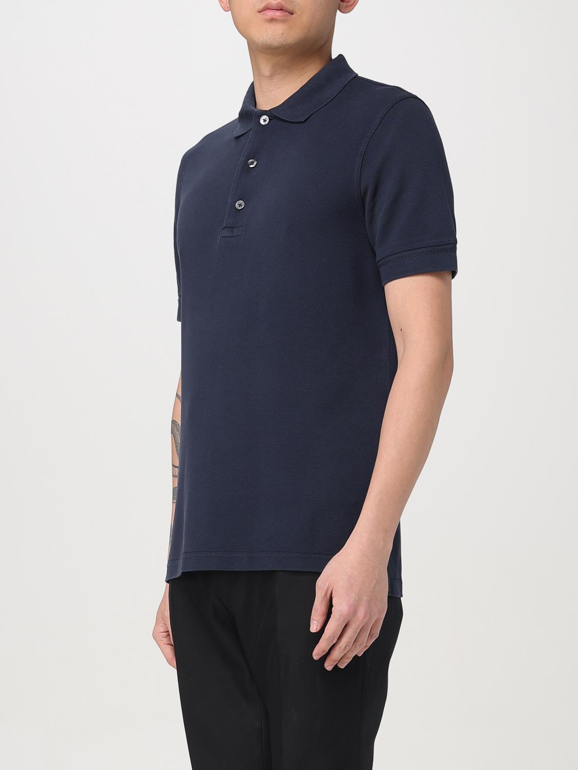 TOM FORD POLO SHIRT: T-shirt men Tom Ford, Blue 1 - Img 4