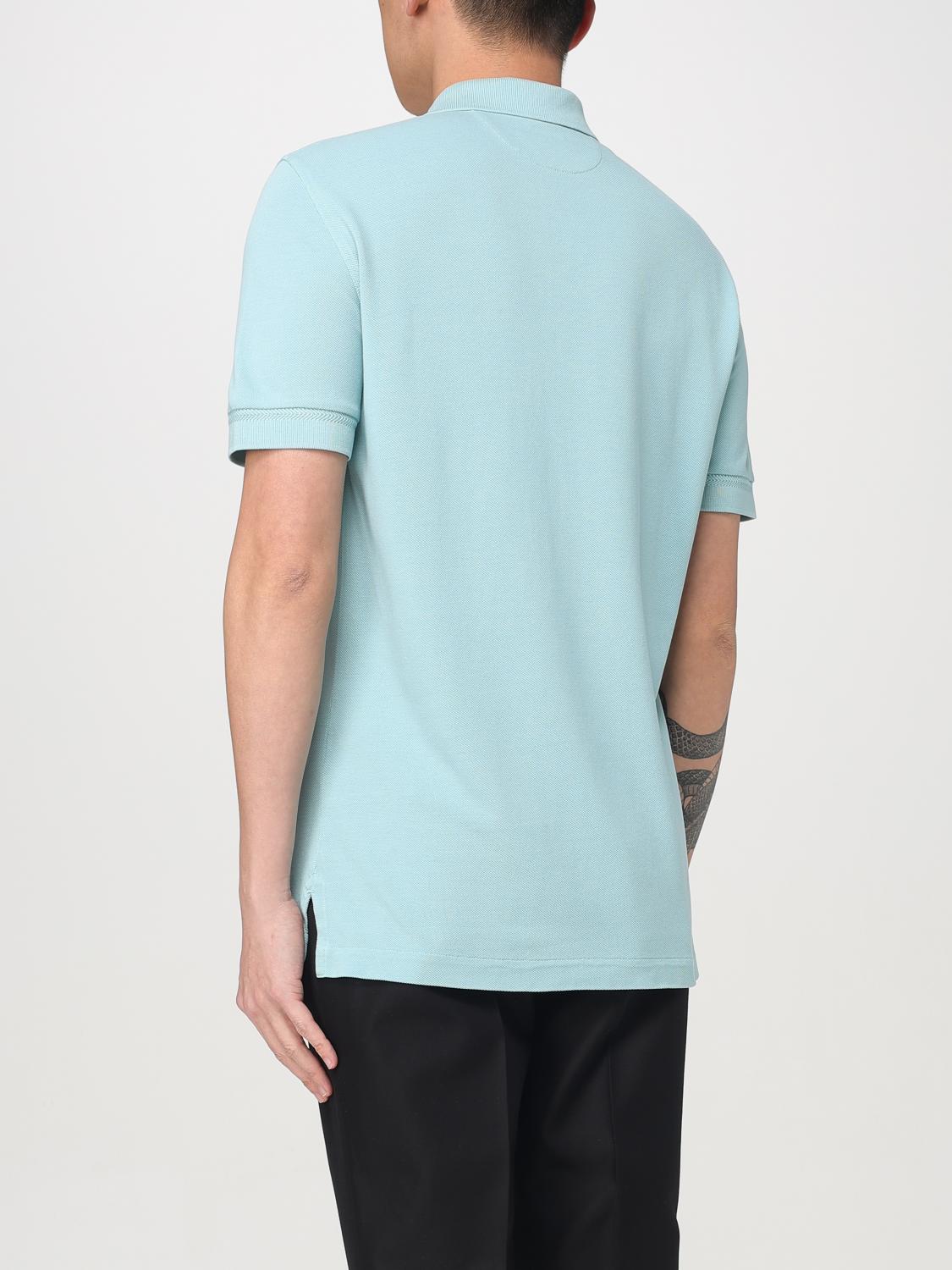 TOM FORD POLO SHIRT: T-shirt men Tom Ford, Blue 2 - Img 3