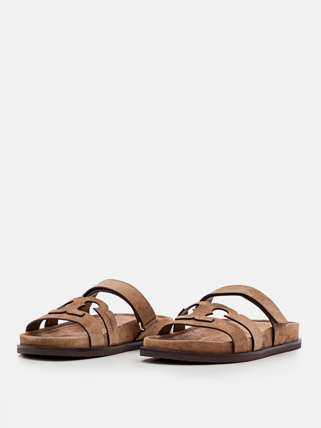 TORY BURCH FLAT SANDALS: Flat sandals woman Tory Burch, Brown - Img 2