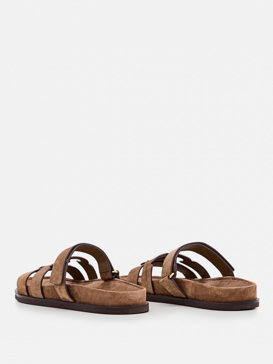 TORY BURCH FLAT SANDALS: Flat sandals woman Tory Burch, Brown - Img 3