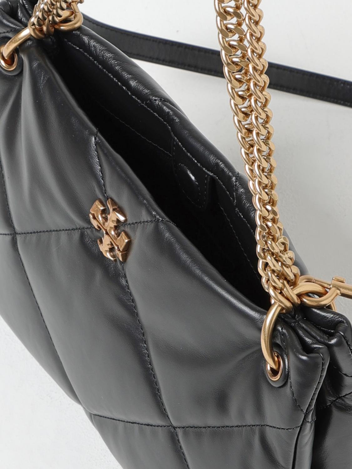 TORY BURCH BORSA A SPALLA: Borsa a spalla Kira in pelle trapuntata Tory Burch, Nero - Img 3