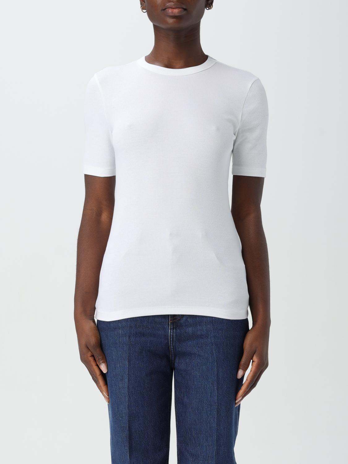 TOTEME T-SHIRT: T-shirt femme Toteme, Blanc - Img 1