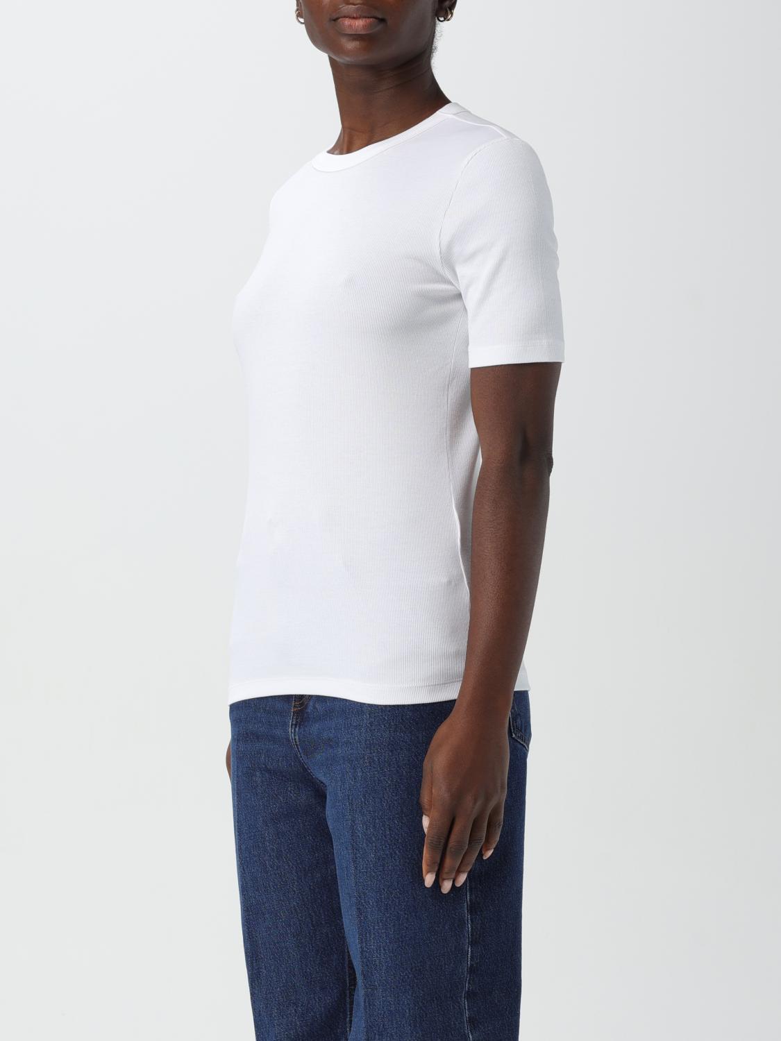 TOTEME T-SHIRT: T-shirt femme Toteme, Blanc - Img 4