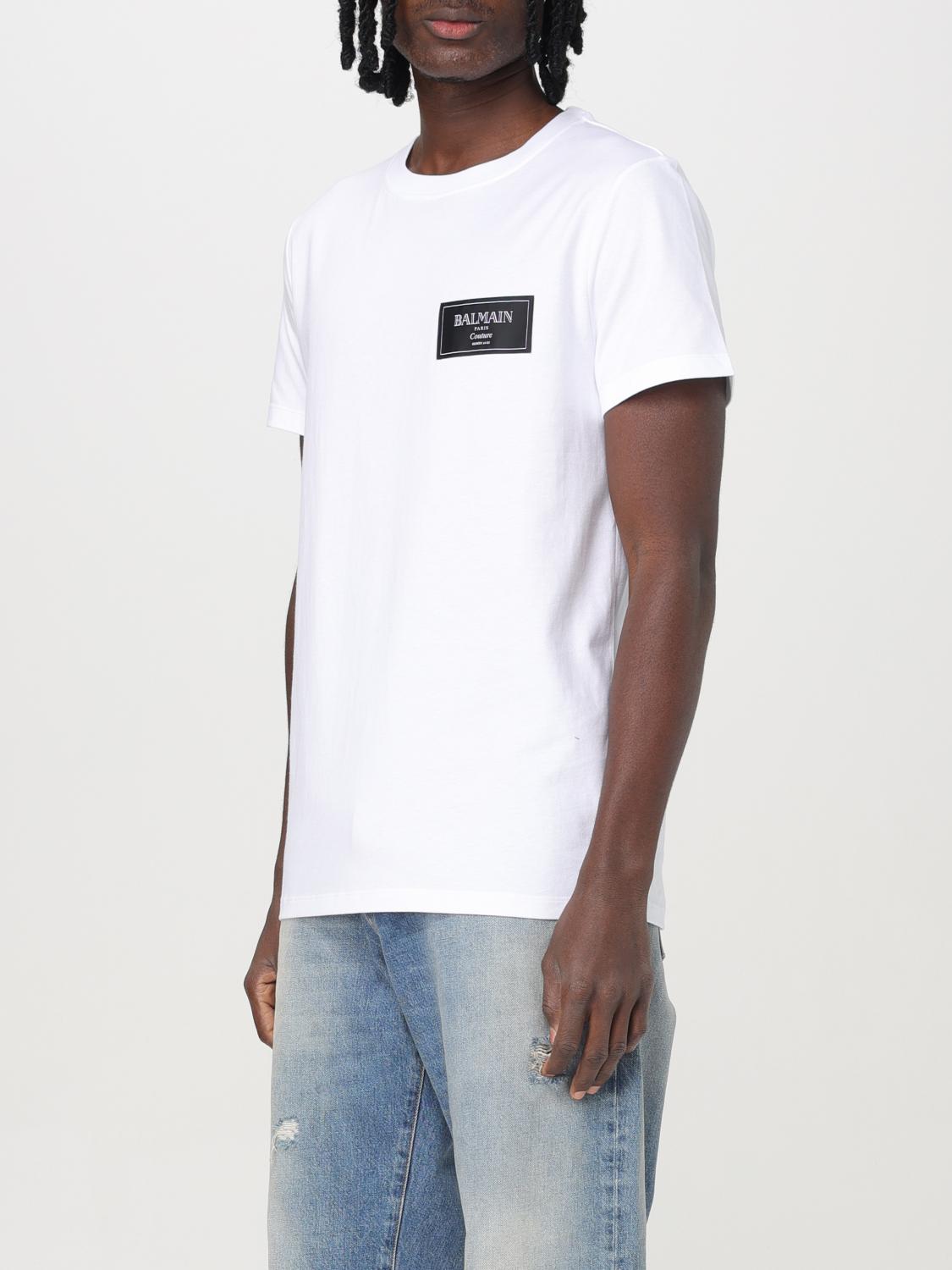 BALMAIN T-SHIRT: T-shirt men Balmain, White - Img 4