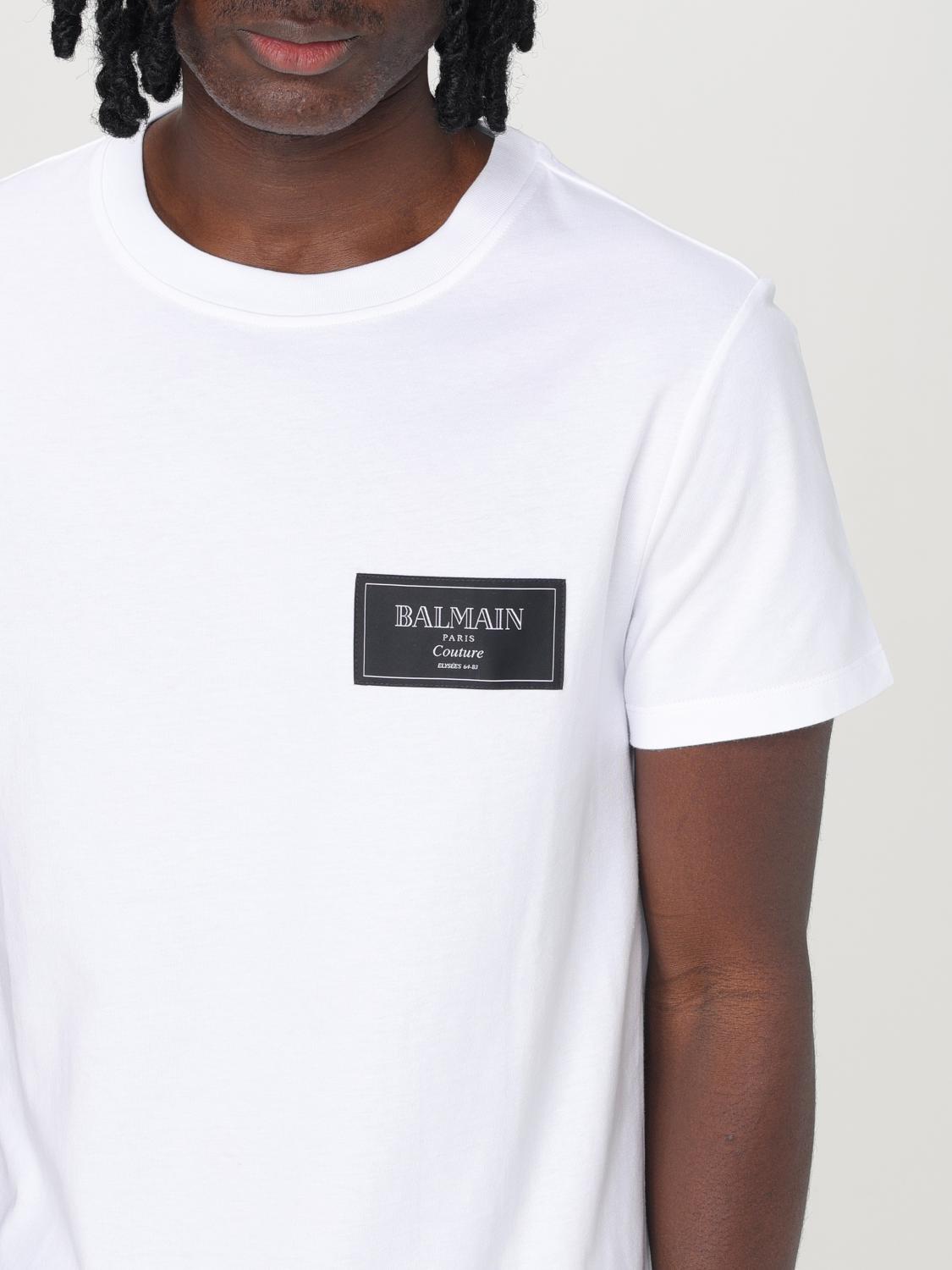 BALMAIN T-SHIRT: T-shirt men Balmain, White - Img 5