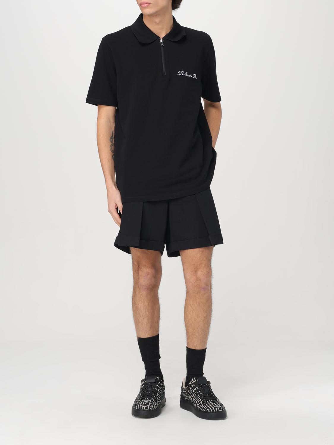 BALMAIN T-SHIRT: T-shirt men Balmain, Black - Img 2