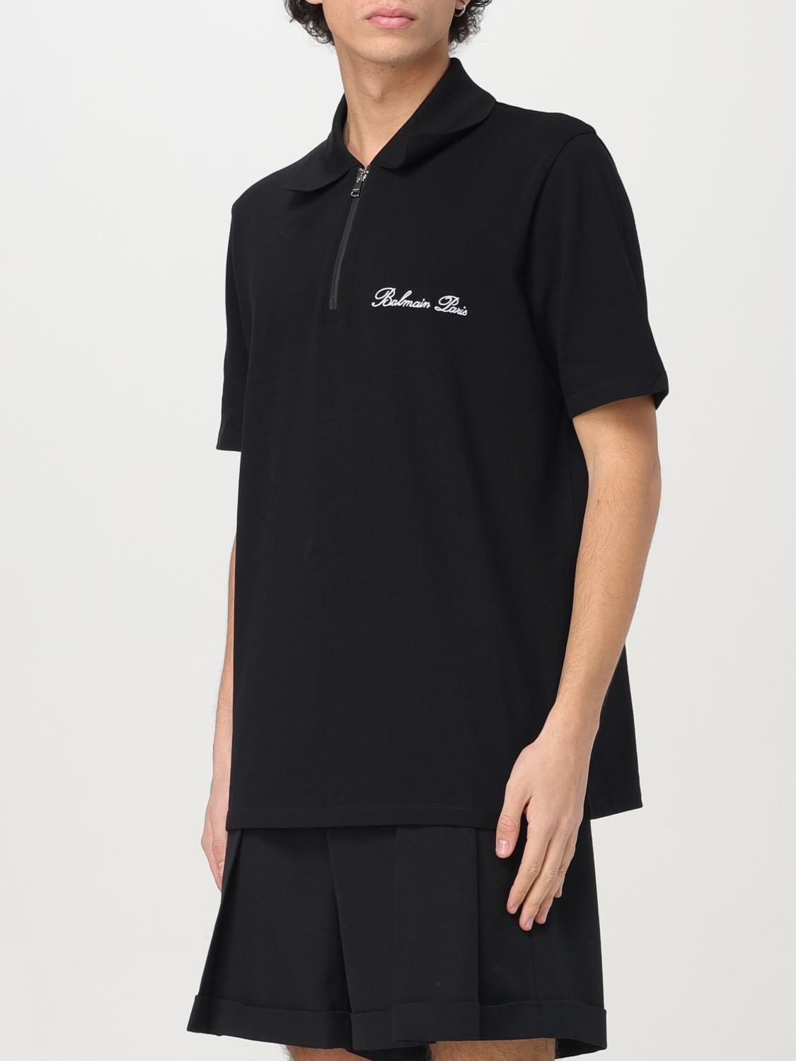 BALMAIN T-SHIRT: T-shirt men Balmain, Black - Img 4