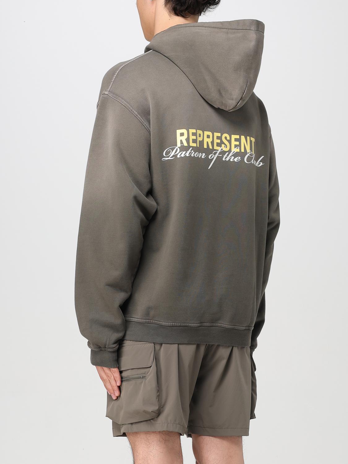 REPRESENT SWEATSHIRT: Sweater men Represent, Charcoal - Img 3
