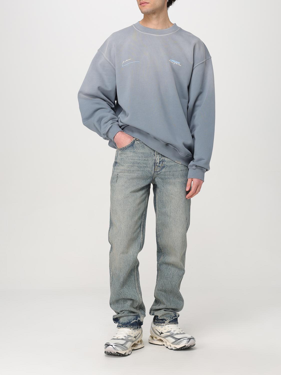 REPRESENT SWEATSHIRT: Sweater men Represent, Grey - Img 2
