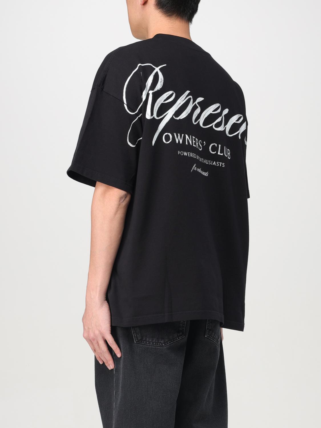 REPRESENT T-SHIRT: T-shirt men Represent, Black - Img 2