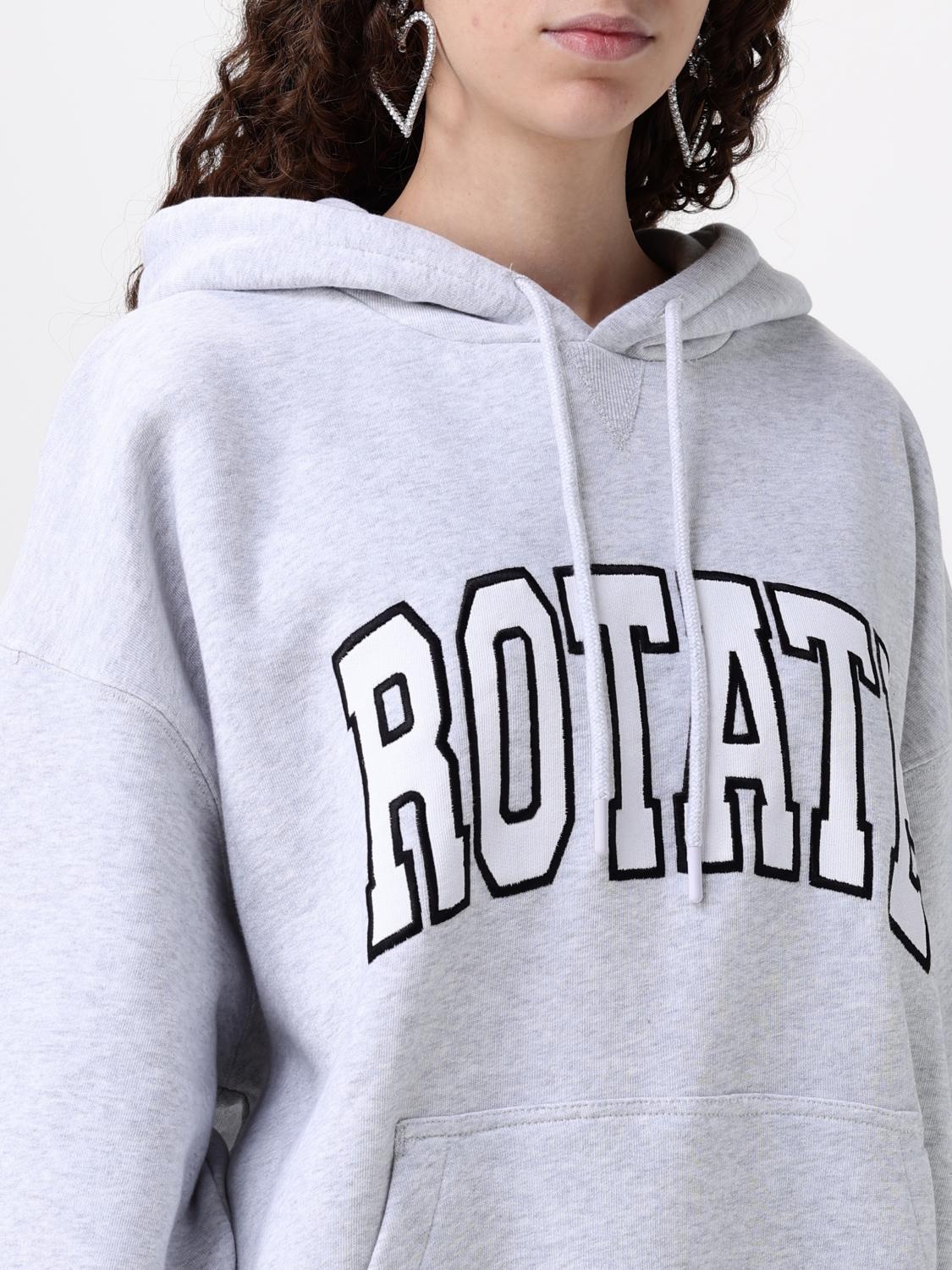 ROTATE SWEATSHIRT: Sweatshirt woman Rotate, Grey - Img 4