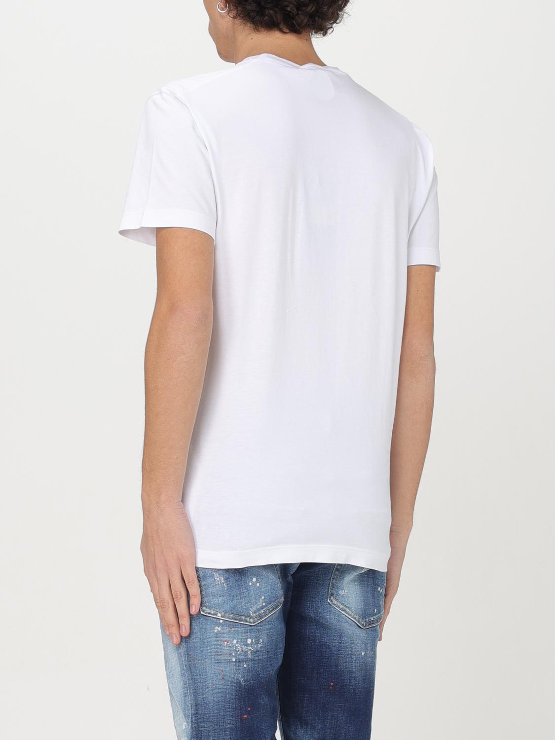 DSQUARED2 T-SHIRT: T-shirt men Dsquared2, White - Img 3