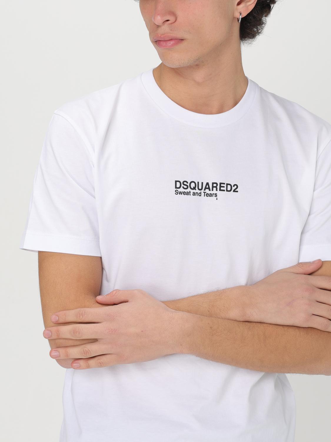 DSQUARED2 T-SHIRT: T-shirt men Dsquared2, White - Img 4