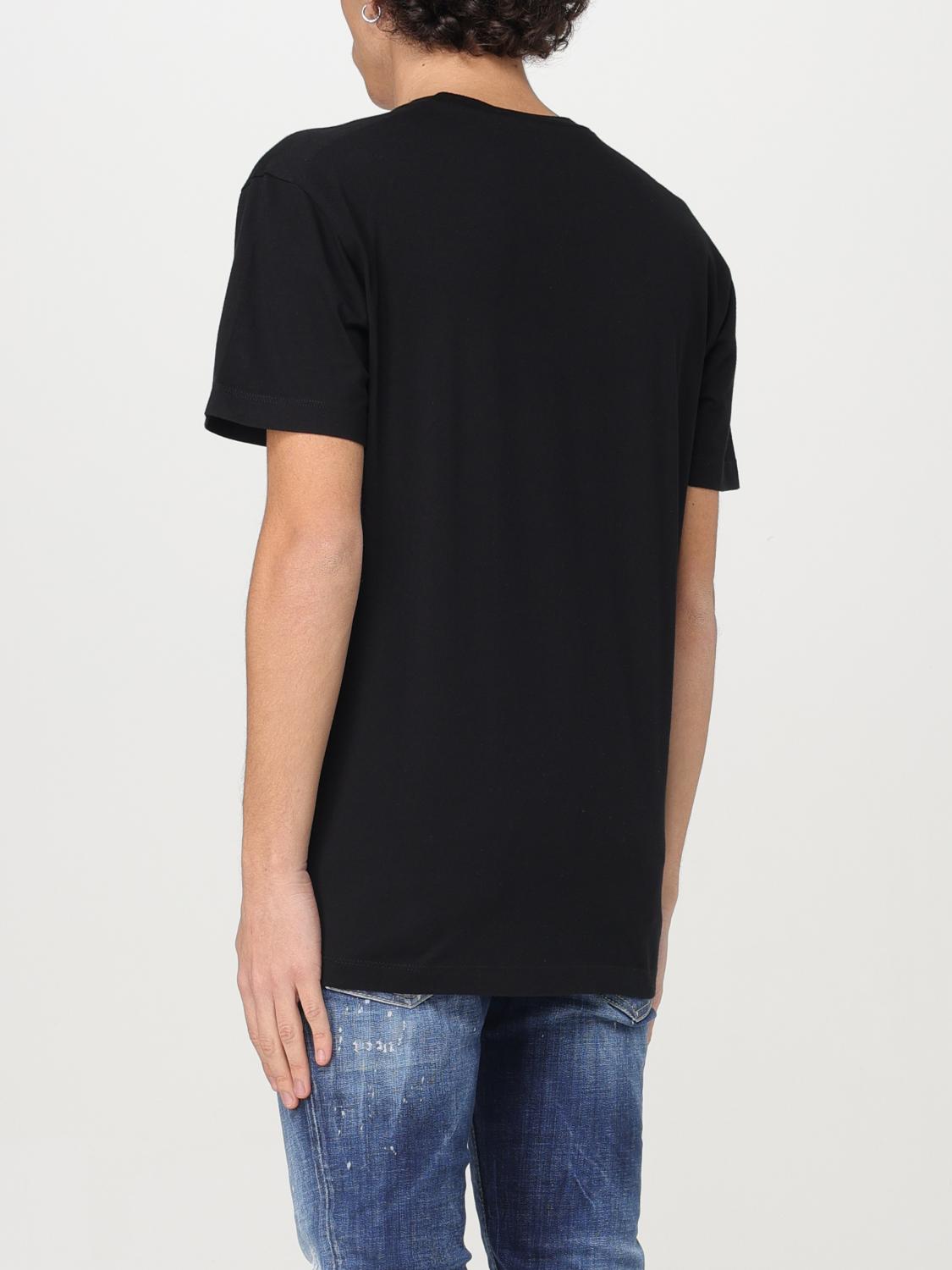 DSQUARED2 T-SHIRT: T-shirt men Dsquared2, Black - Img 3