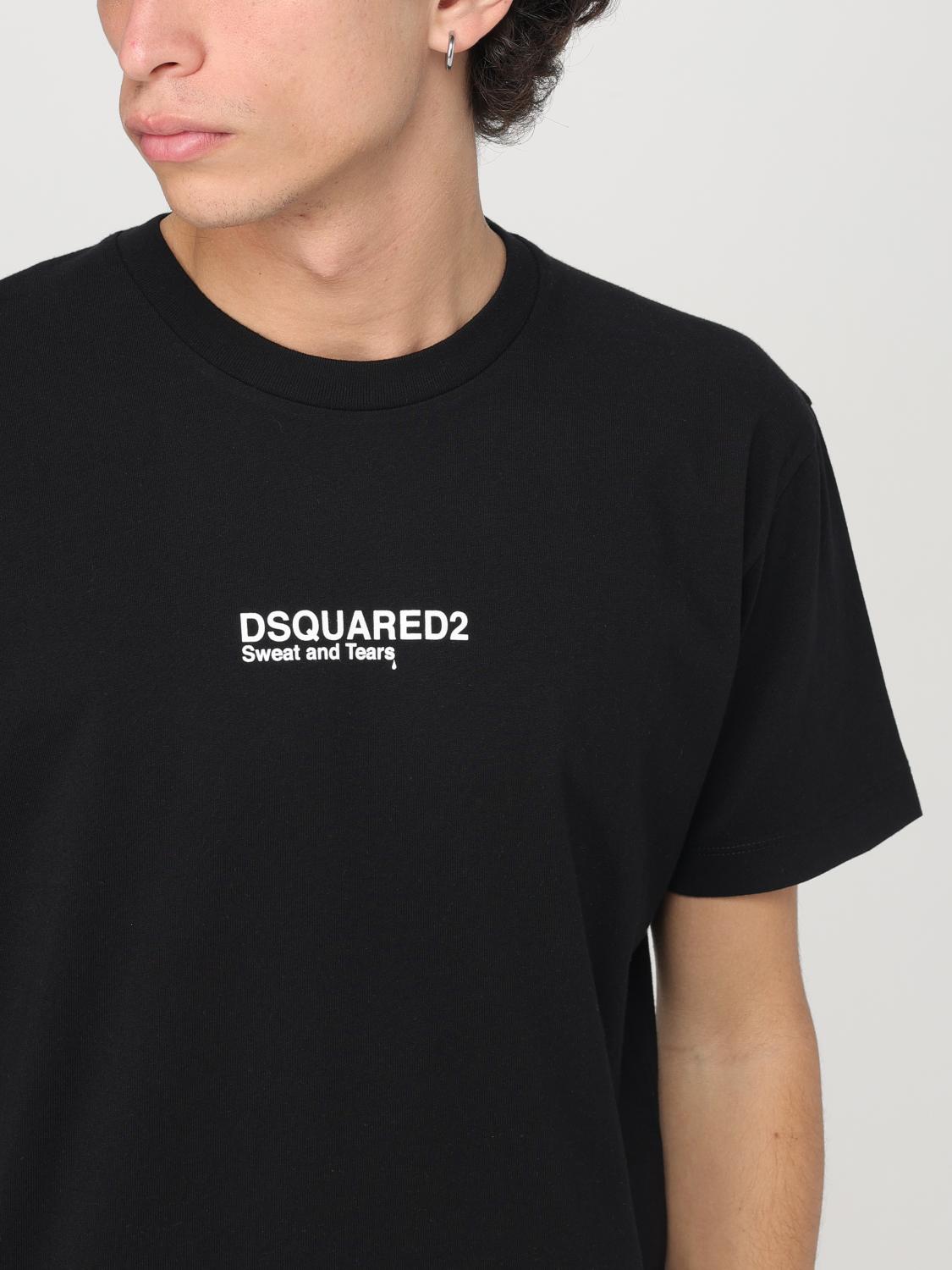 DSQUARED2 T-SHIRT: T-shirt men Dsquared2, Black - Img 4