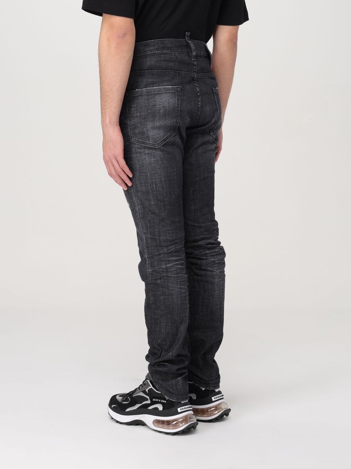 DSQUARED2 JEANS: Jeans herren Dsquared2, Schwarz - Img 3