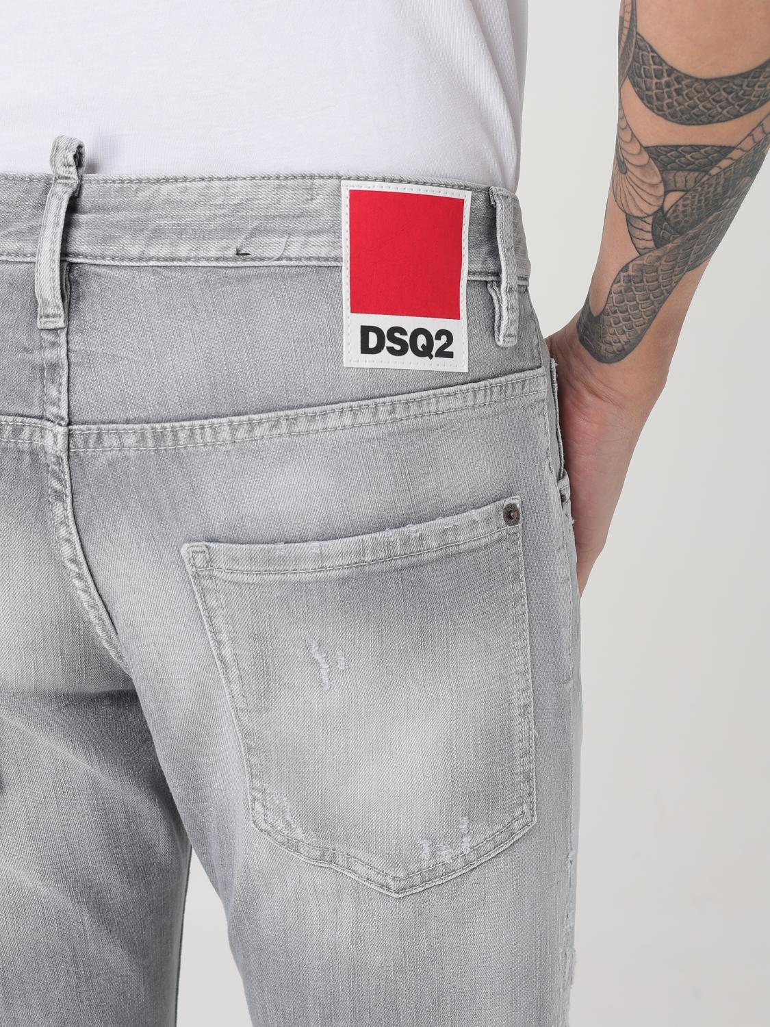 DSQUARED2 JEANS: Jeans homme Dsquared2, Gris - Img 3