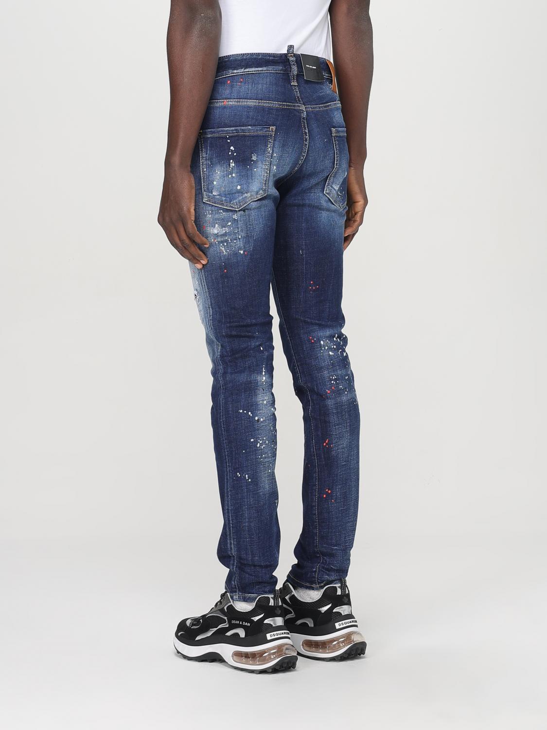 DSQUARED2 JEANS: Jeans men Dsquared2, Navy - Img 2