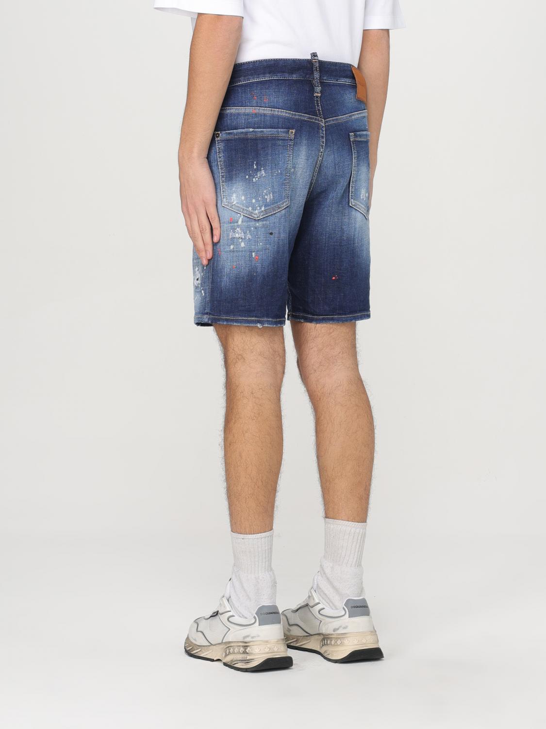 DSQUARED2 SHORT: Short men Dsquared2, Navy - Img 3