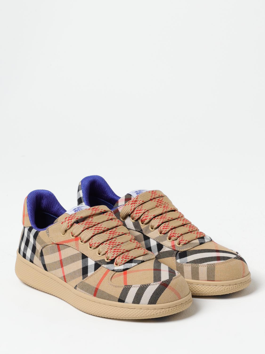 BURBERRY SNEAKERS: Sneakers men Burberry, Sand - Img 2