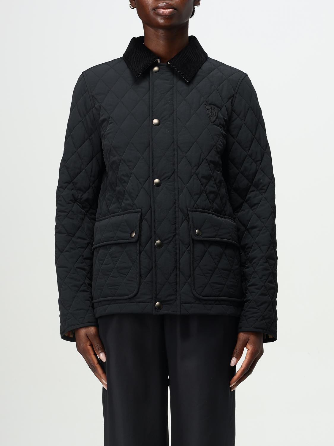 BURBERRY JACKET: Jacket woman Burberry, Black - Img 1