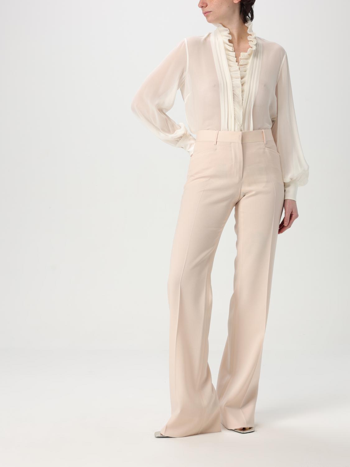TOM FORD HEMDBLUSE: Hemdbluse damen Tom Ford, Yellow Cream - Img 2